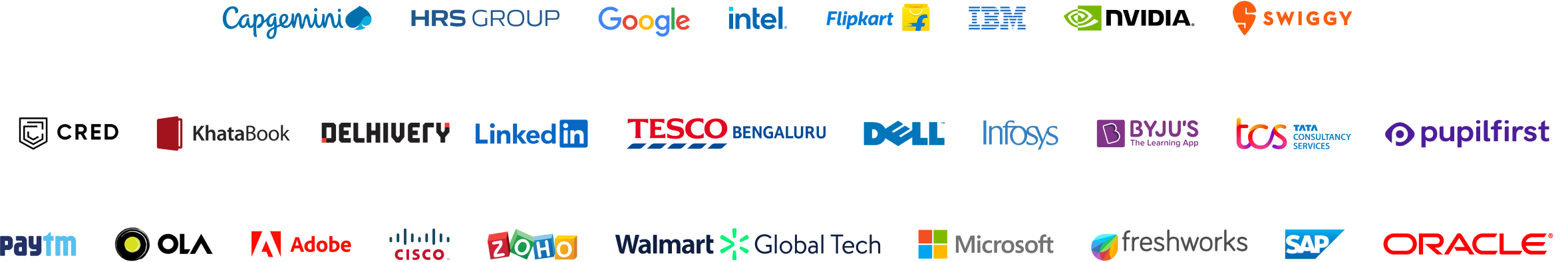 Company logos